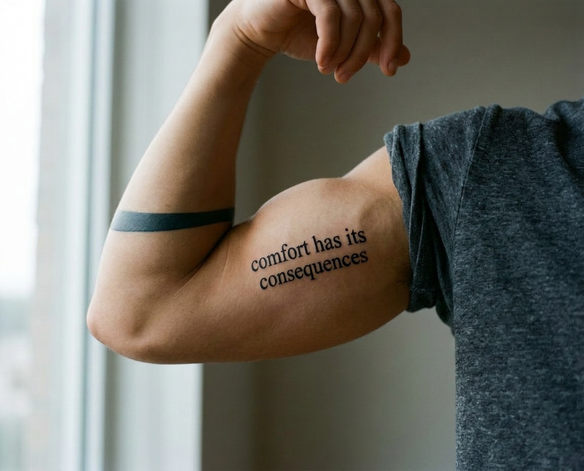 comfort has its consequences