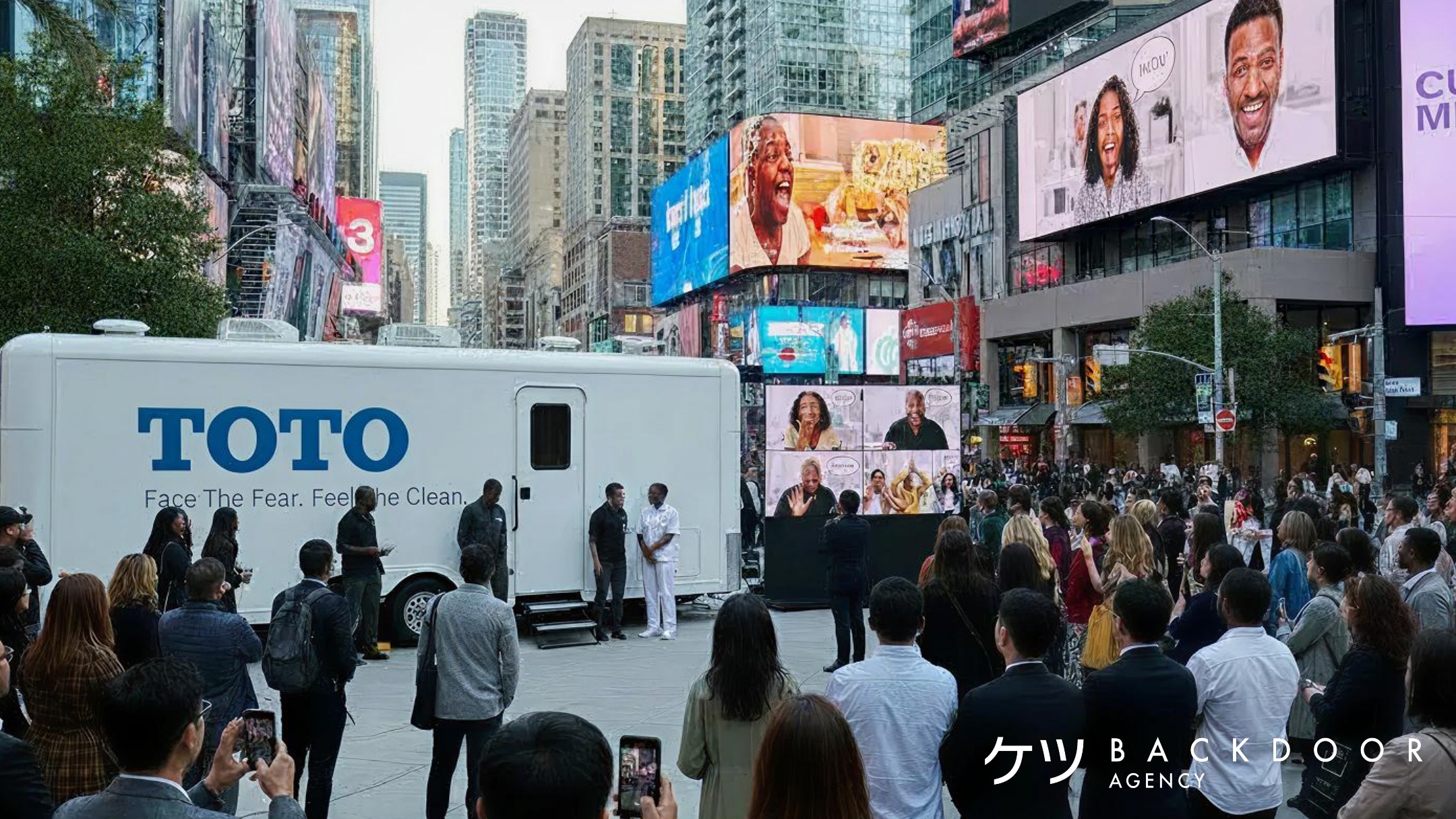 TOTO Washlet experiential — Sankofa Square